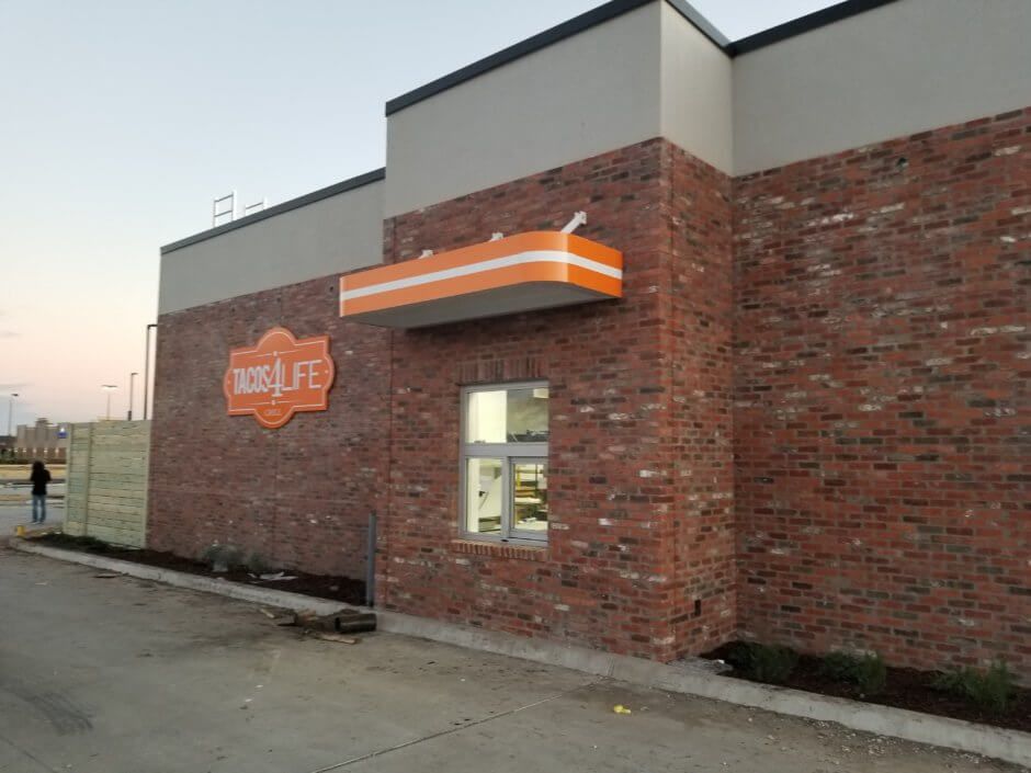 Tacos 4 Life in Waxahachie Giant Sign Company