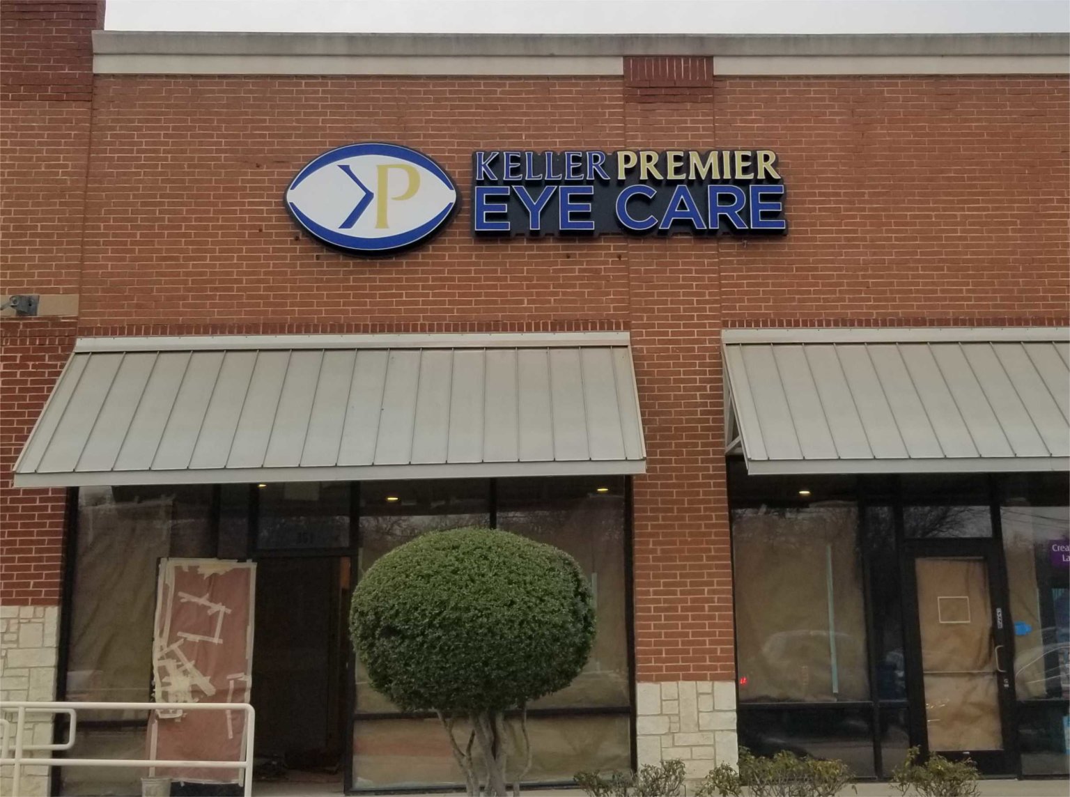 Keller Premier Eye Care in Keller Giant Sign Company
