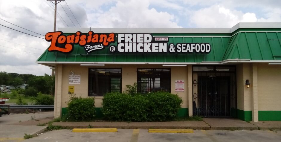 Louisiana fried chicken & seafood in Fort Worth