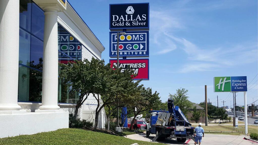Dallas Gold & Silver Exchange in Dallas Giant Sign Company