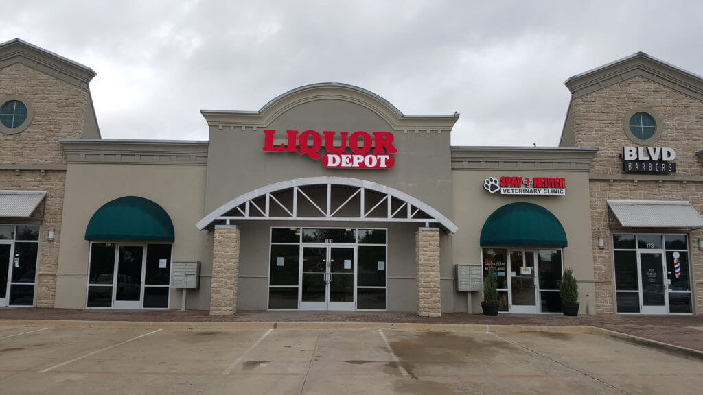 Liquor Depot in Fort Worth Giant Sign Company