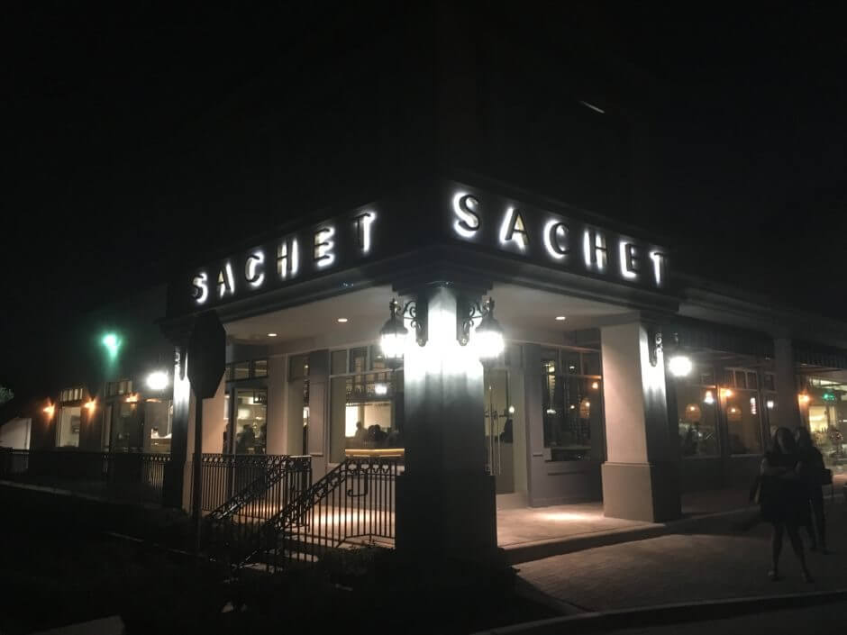 Sachet in Dallas Giant Sign Company