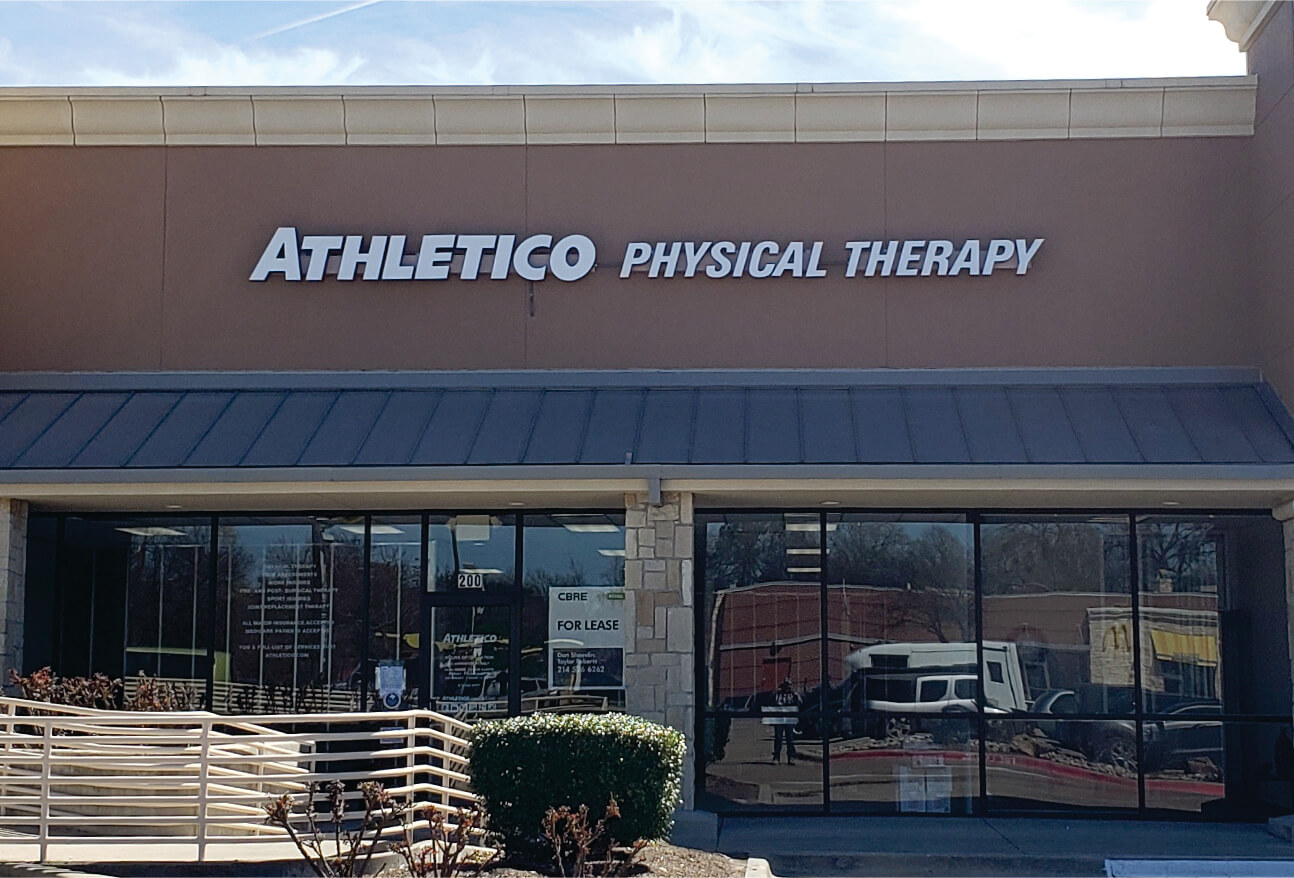 Athletico in Sachse - Giant Sign Company